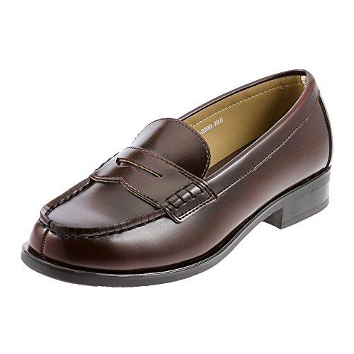 [セダークレスト] ローファー レディース CC-2200 ダークブラウン 23.5 cm 3E